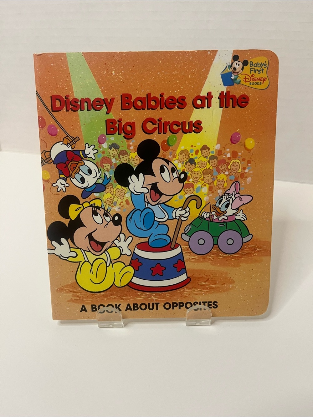 Vintage Baby’s First Disney Board Books Grolier Disney Babies at the Big Circus